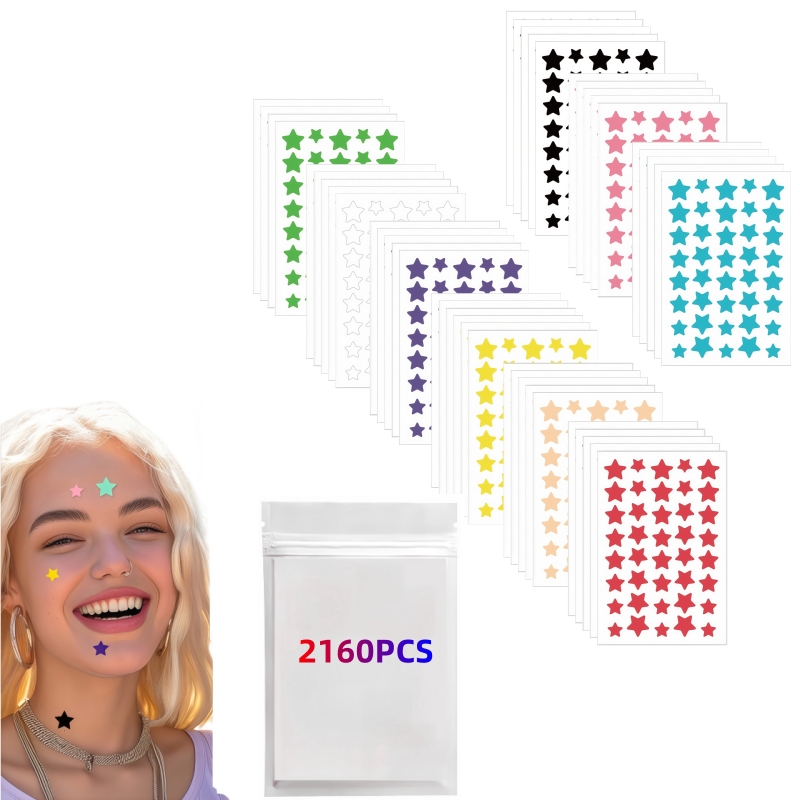 Skincare You - 2160PCS Large Count Cute Star Acne