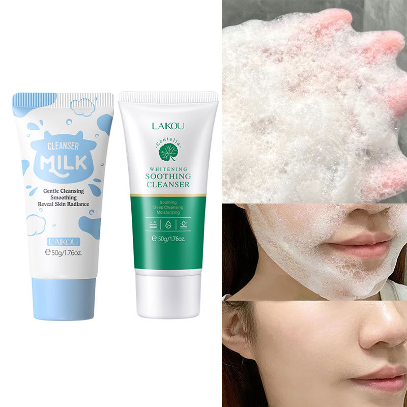 Skincare Oily Skin - LAIKOU 50g Milk Cleanser Gentle Deep