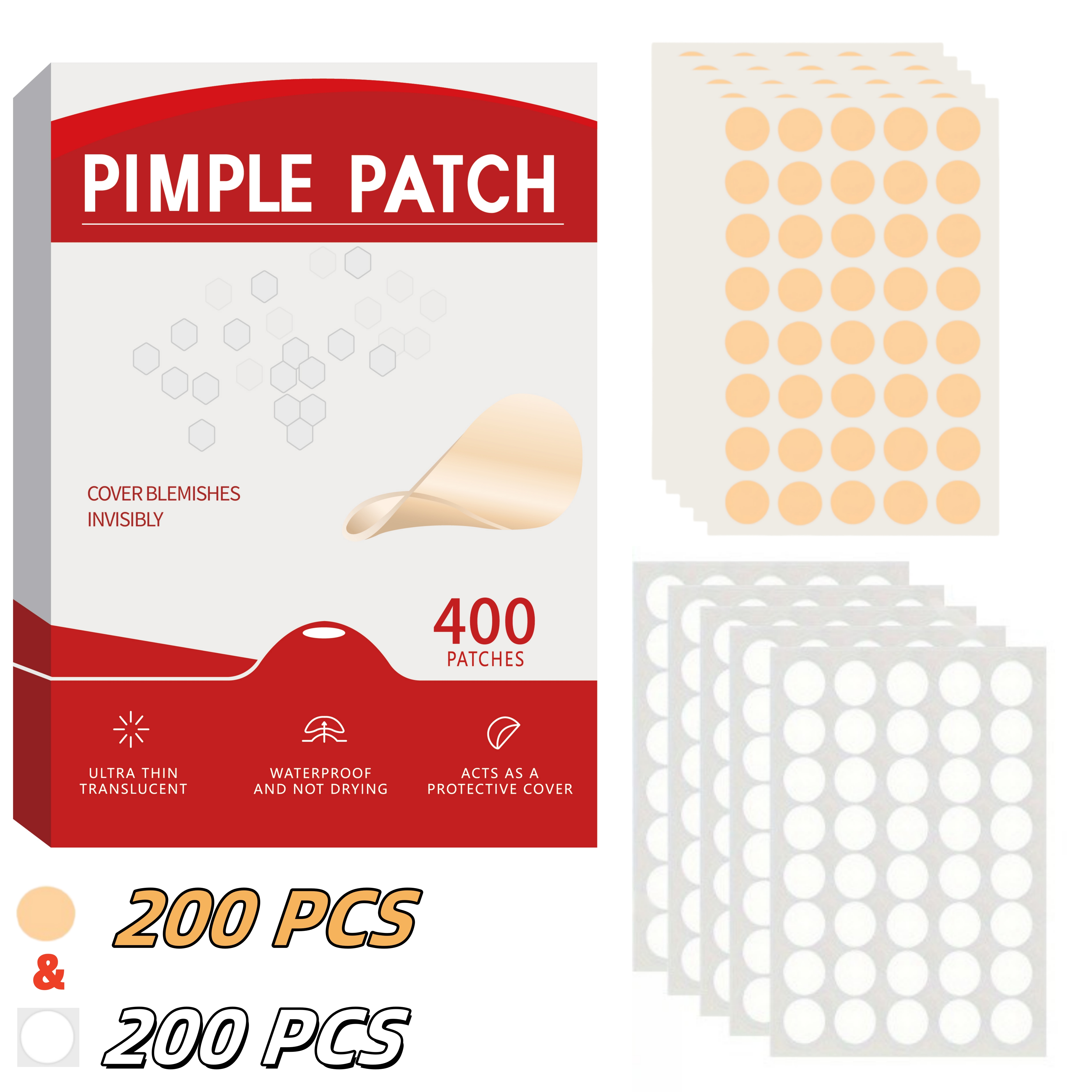 Skincare You - 400pcs Acne Patch, Covers Pimple And