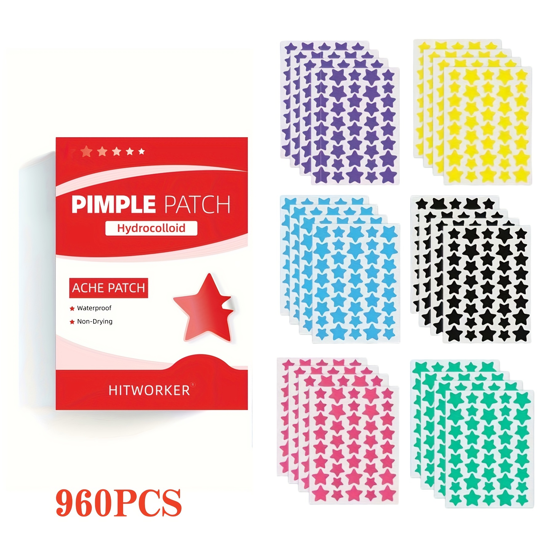240/720/960 pcs 6-Color Star P - Skincare You avis et prix