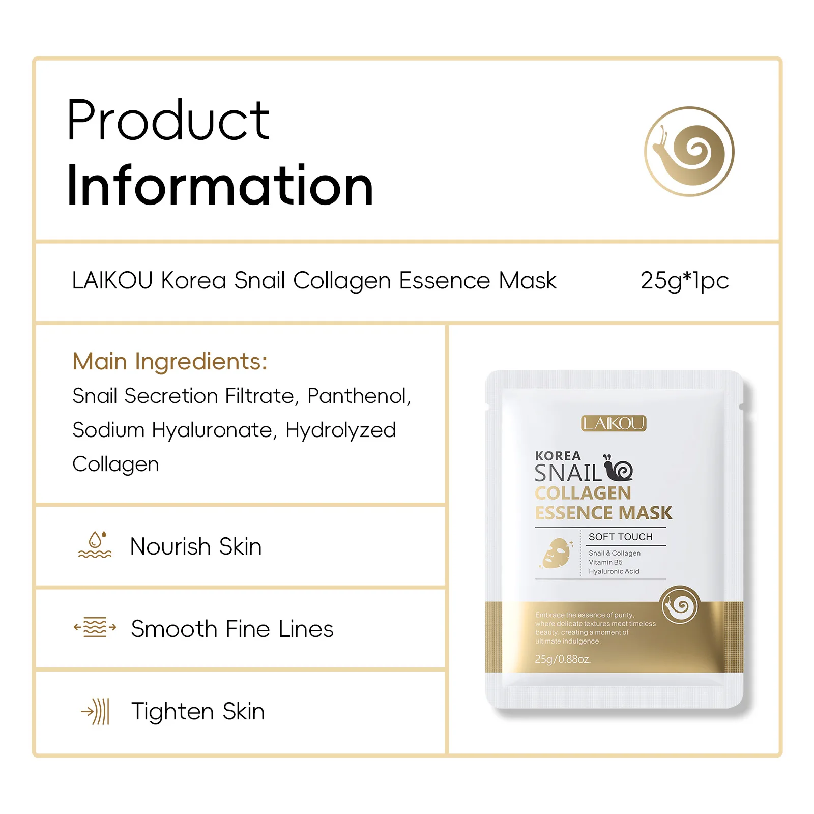 Snail Mucin & Protein Sheet Ma - Snail Mucin Essence avis et prix