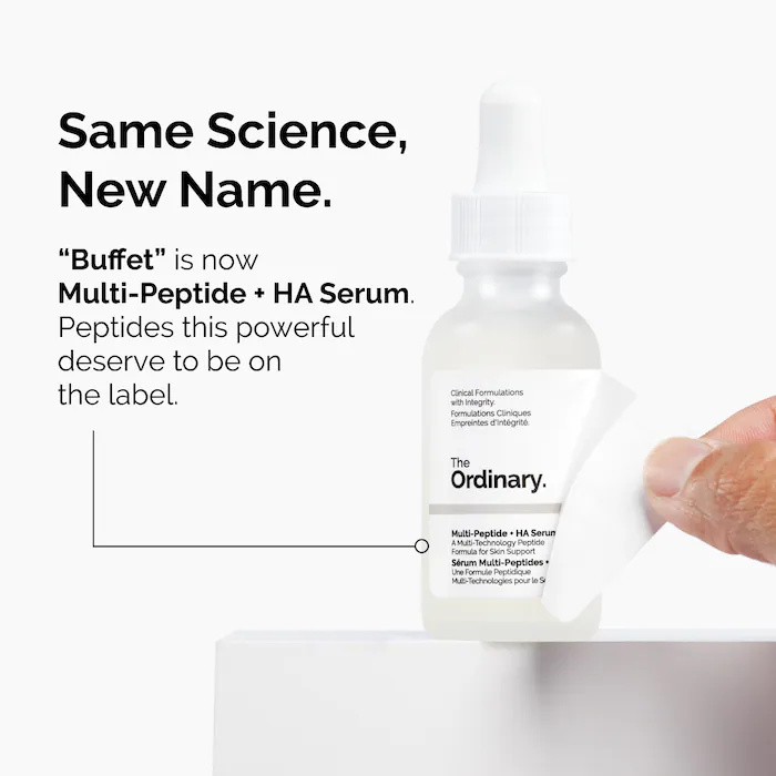 Multi-Peptide + HA Serum 30ml  - Skincare Oily Skin avis et prix