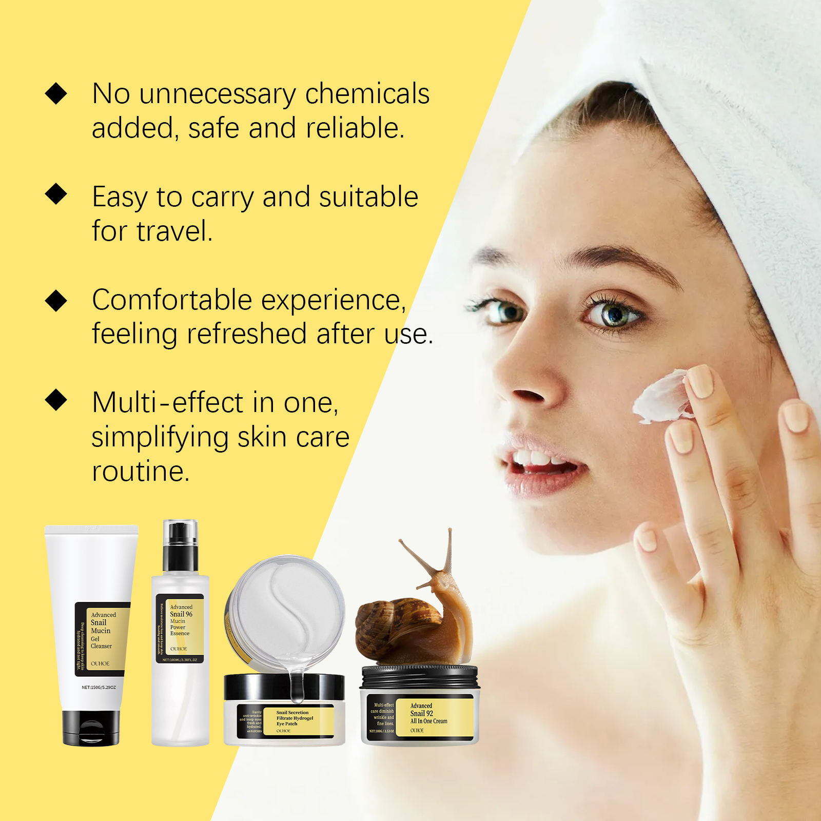Snail Mucin Skincare Set-Compl - Snail Mucin Essence avis et prix