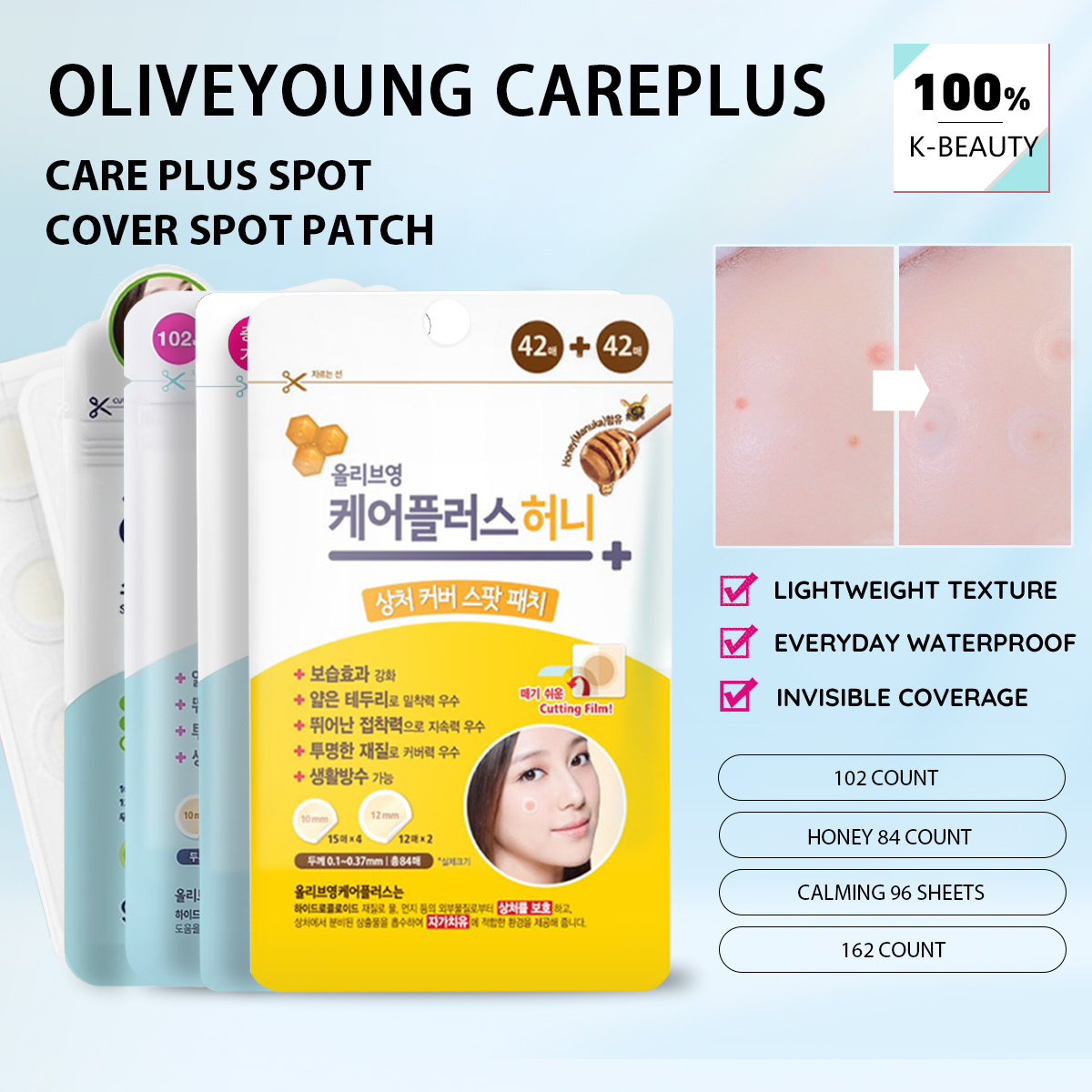 Olive Young Care Plus Spot Cov - Skincare You avis et prix