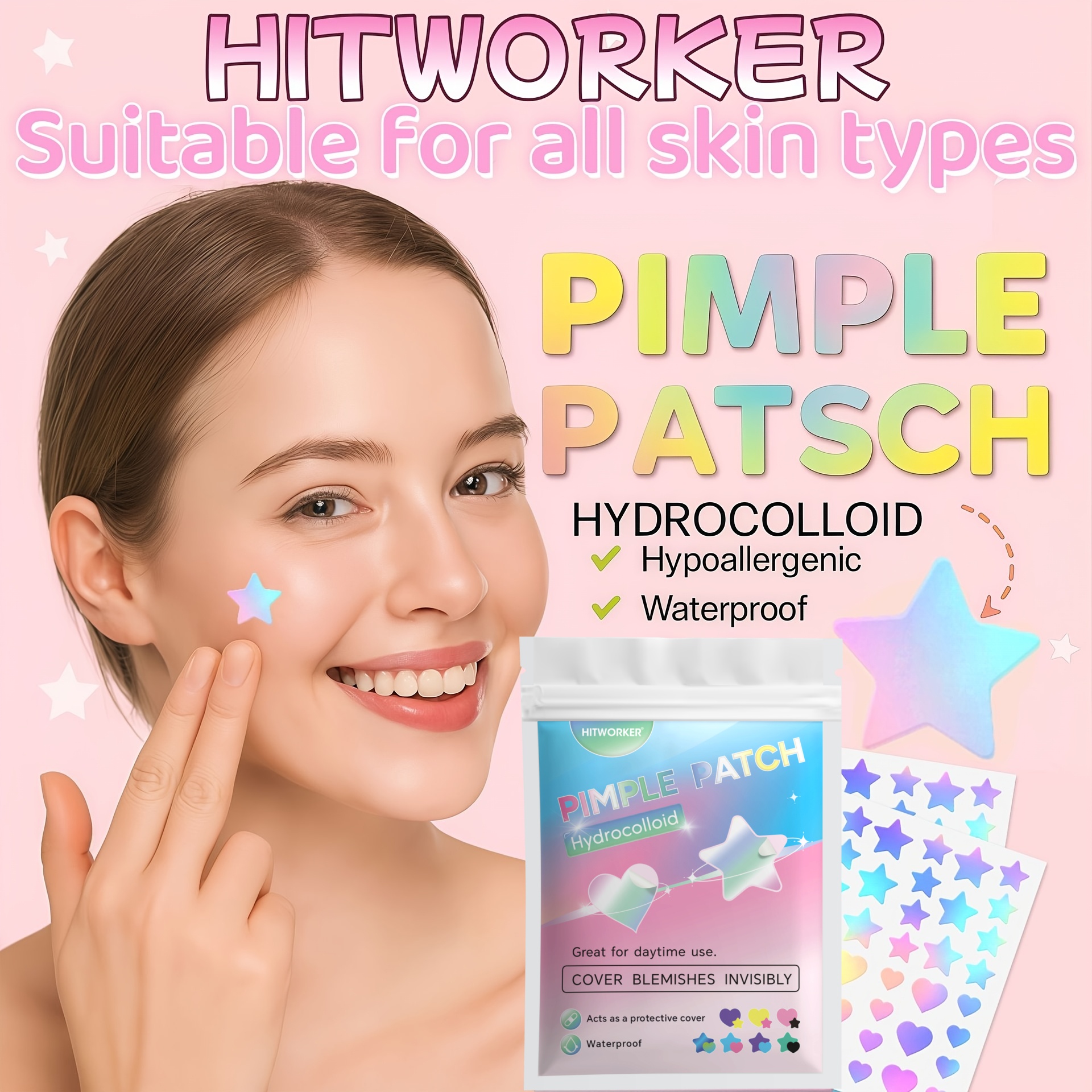 360pcs Colorful Acne Patches – - Skincare You avis et prix