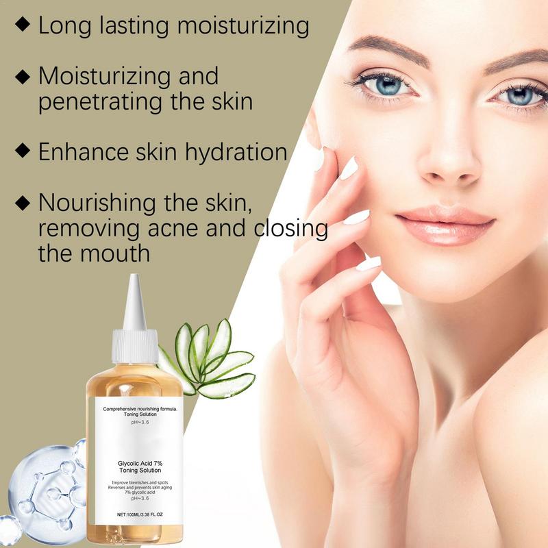 100ML Glycolic Acid 7% Exfolia - Skincare Oily Skin avis et prix