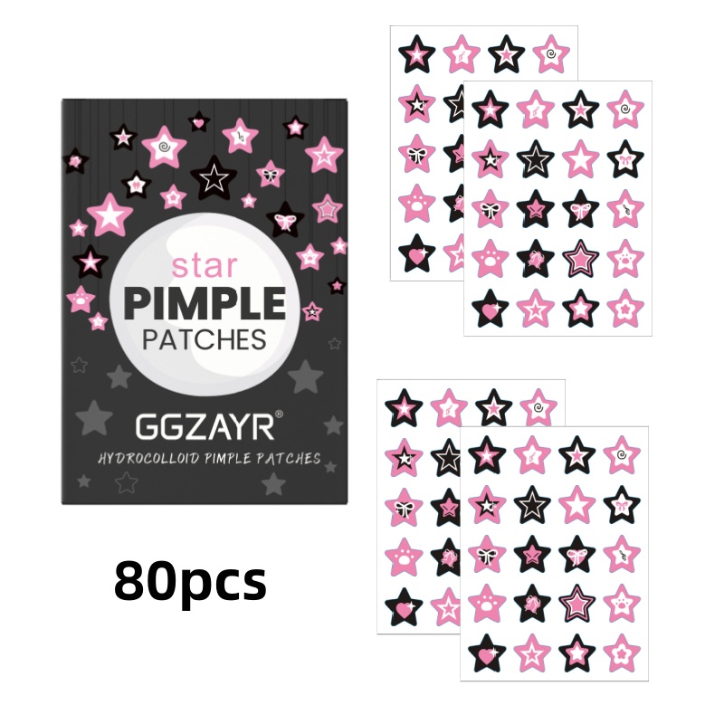 80/160pcs Star Acne Patch Set  - Skincare You avis et prix