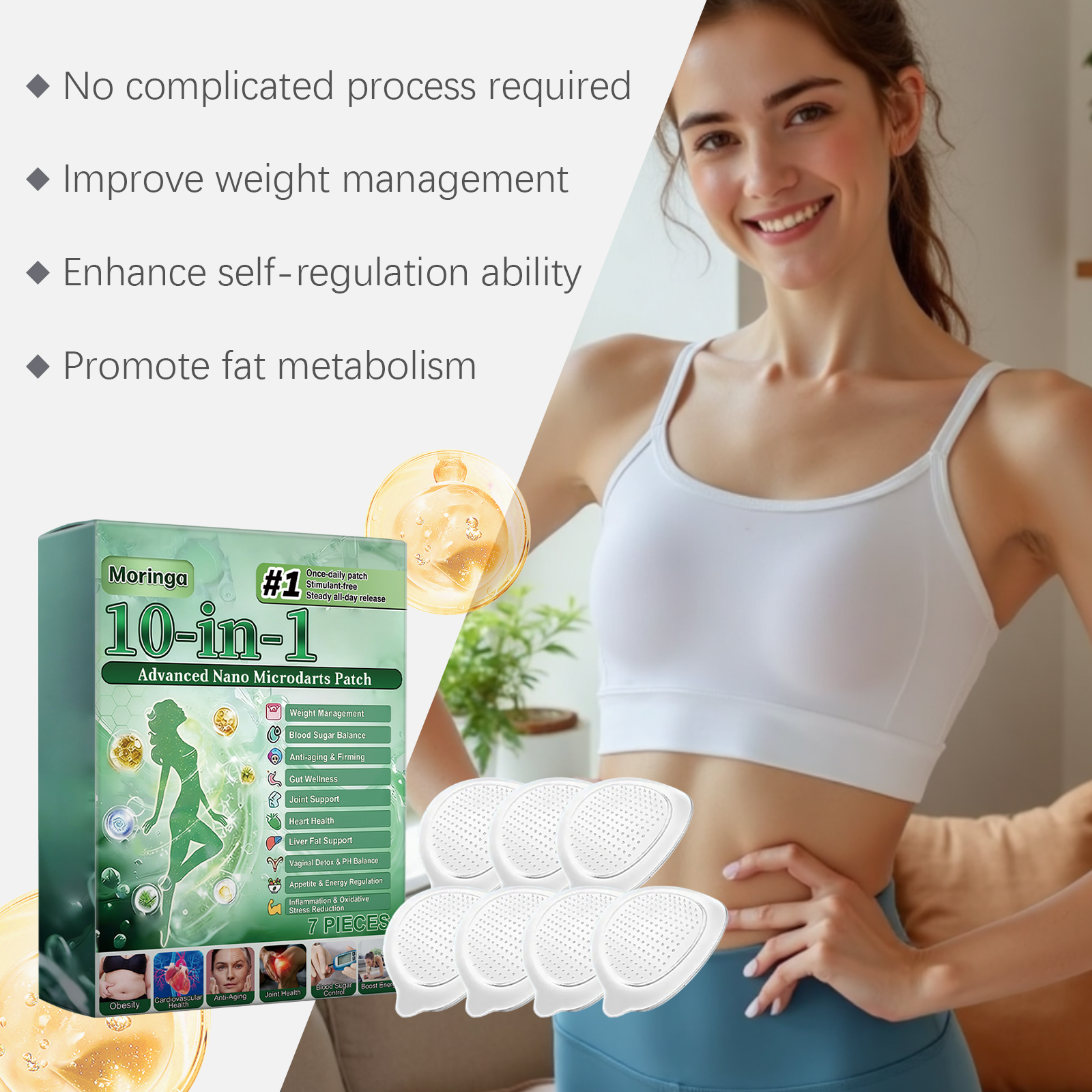 10in1 Moringa Microdart Patch  - Skincare You avis et prix