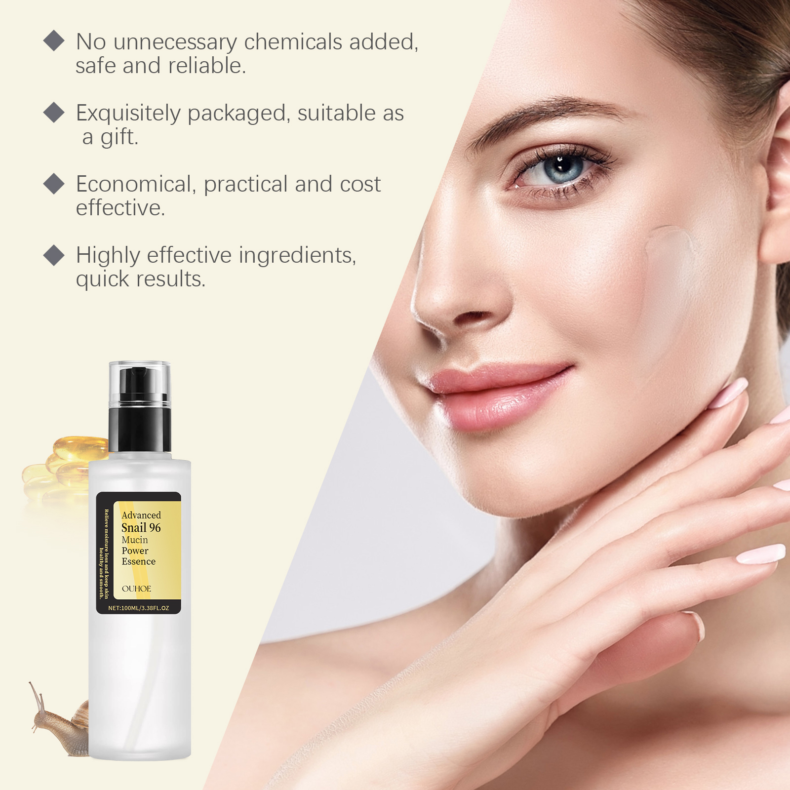 Snail Mucin Essence 100ml Hydr - Snail Mucin Essence avis et prix