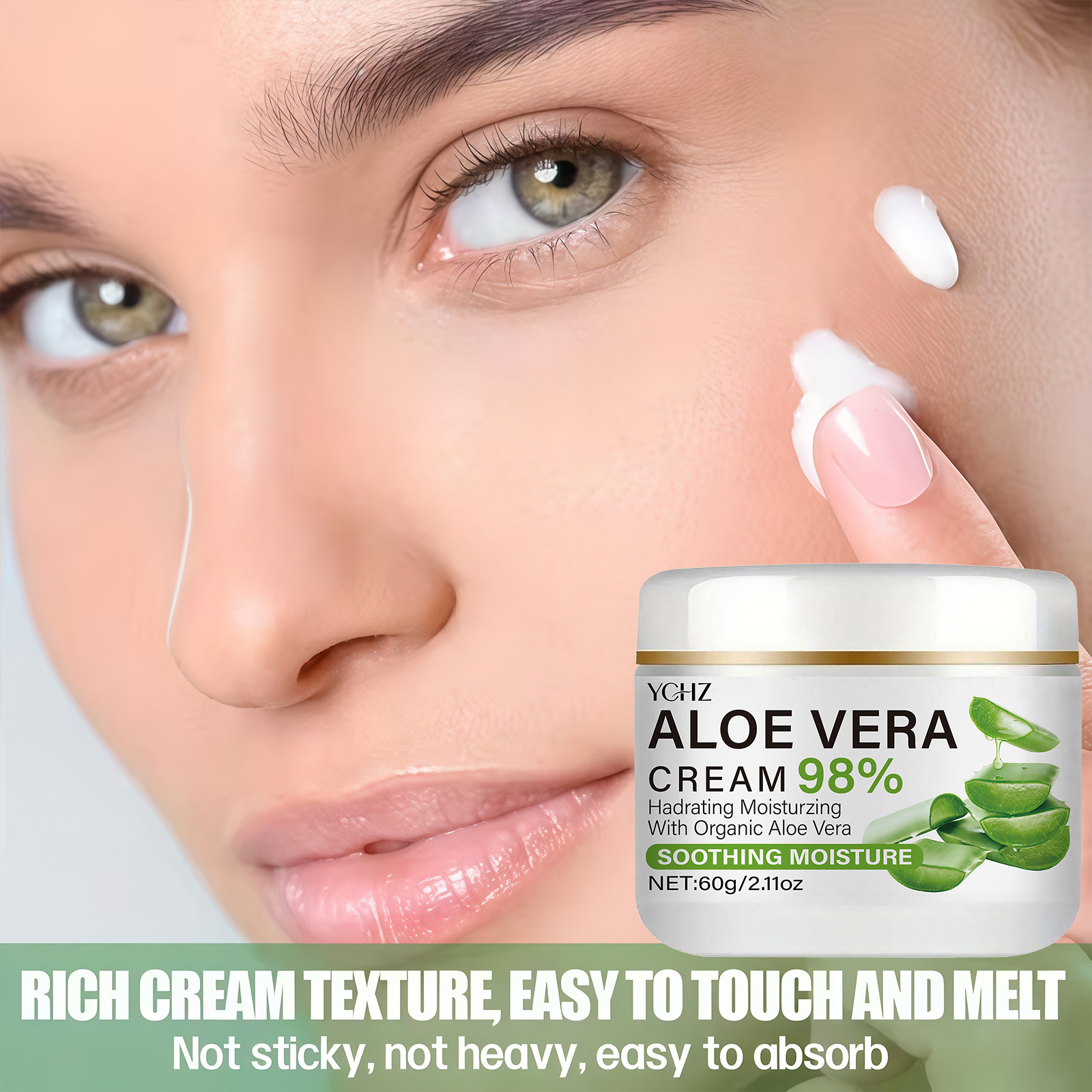 Aloe Vera Face Cream, Containi - Skincare Ingredients avis et prix